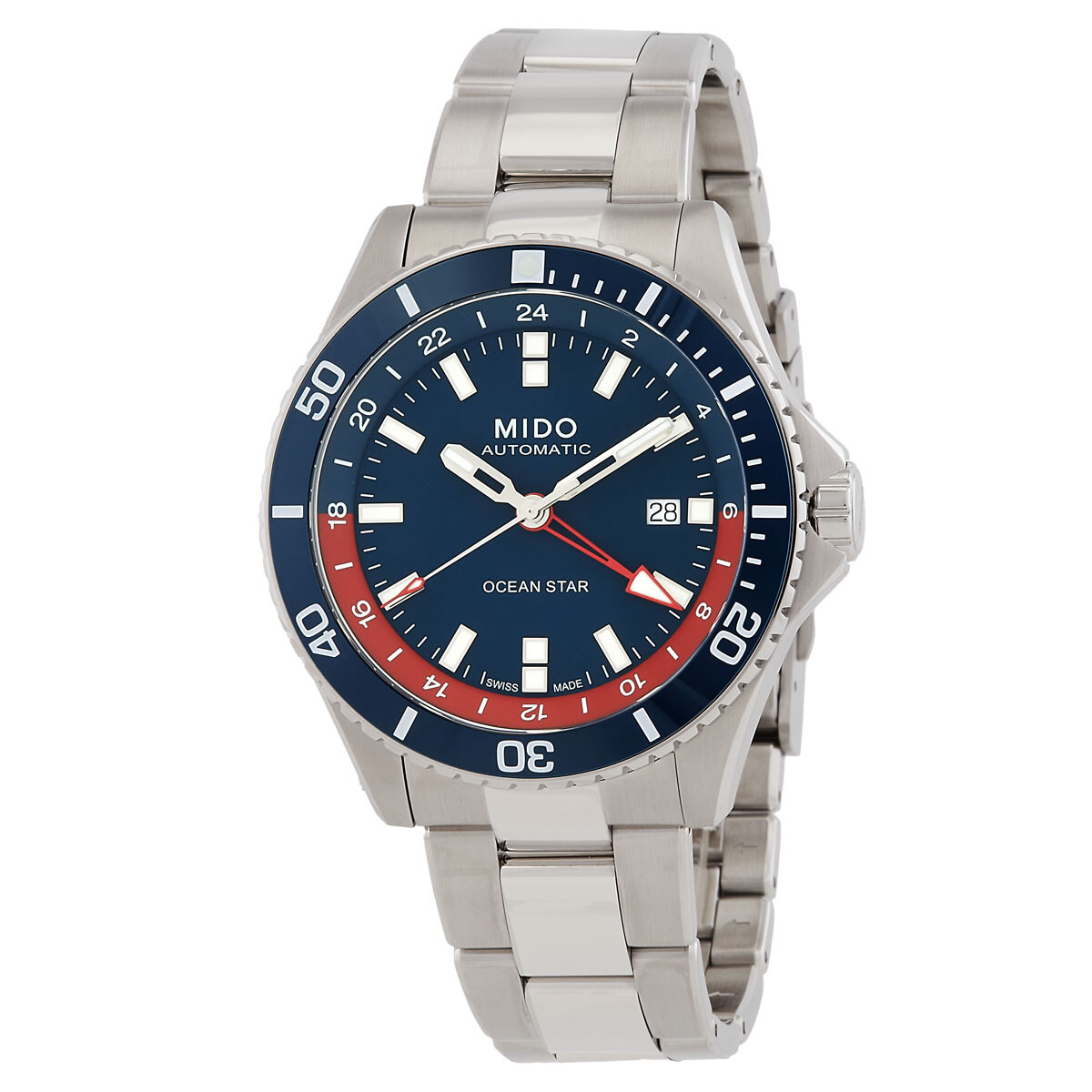 Mido Obsession Quartz White Dial Men's Watch M2980.4.51.1