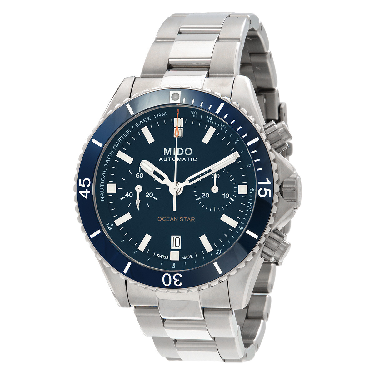 Mido Ocean Star Chronograph Automatic Blue Dial Watch M026.627.44.041.00