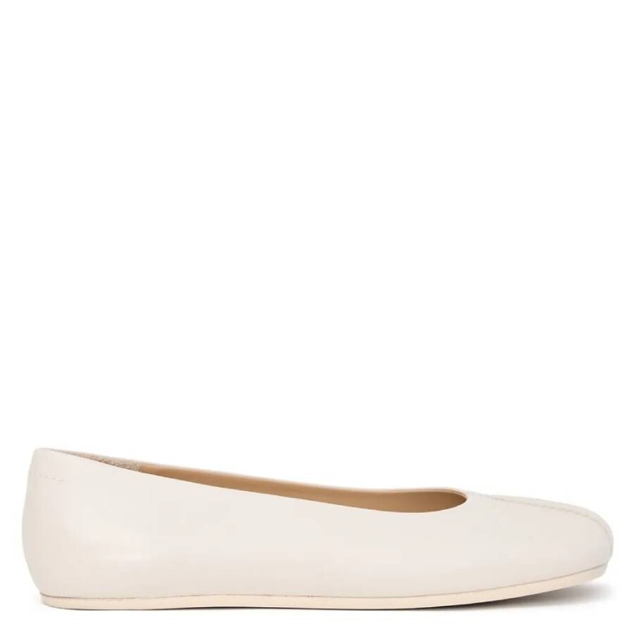 MM6 Stitch-Out Leather Ballet Flats MM6 Stitch-Out Leather Ballet Flats