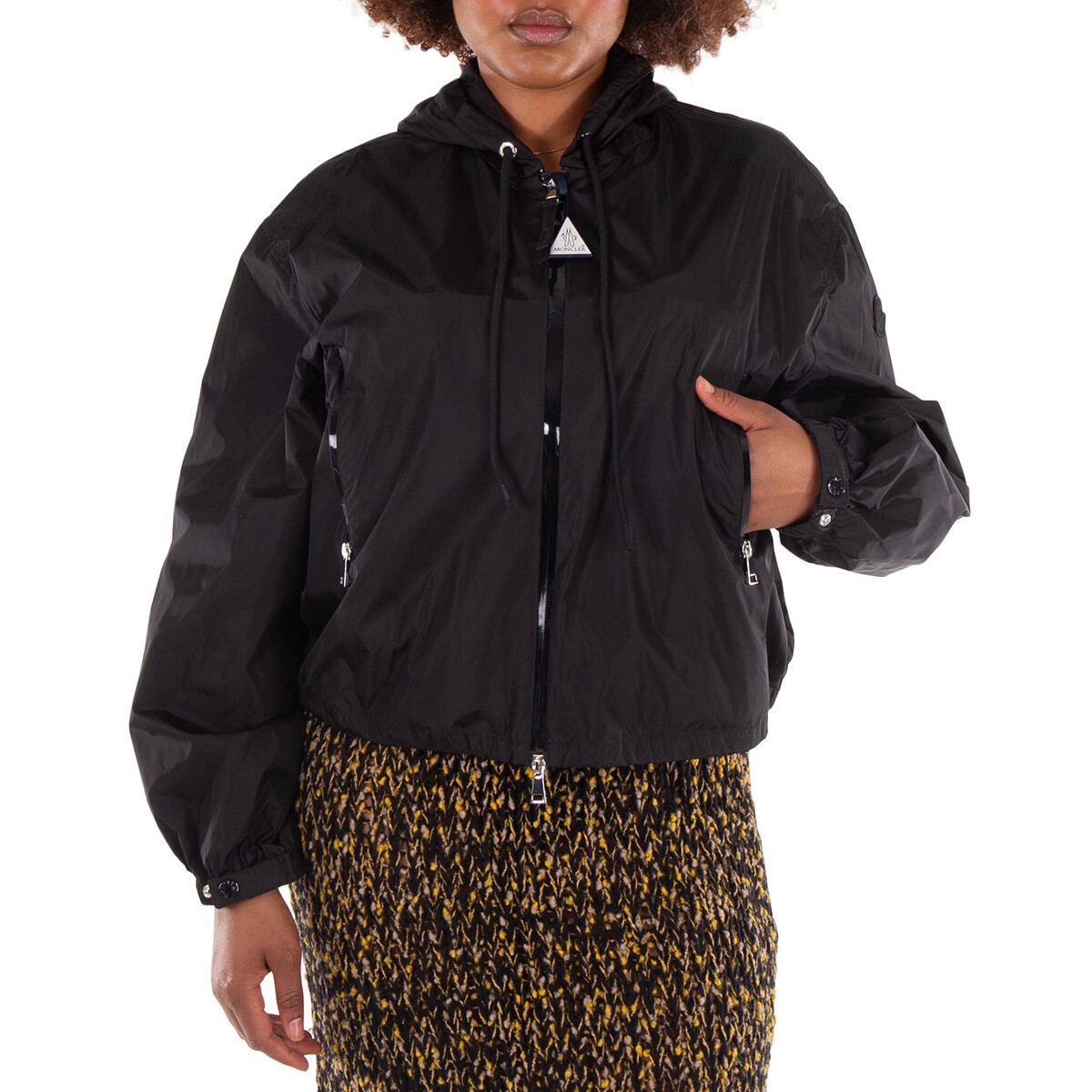 Moncler Roselend Drawstring Hooded Jacket, Brand Size 1
