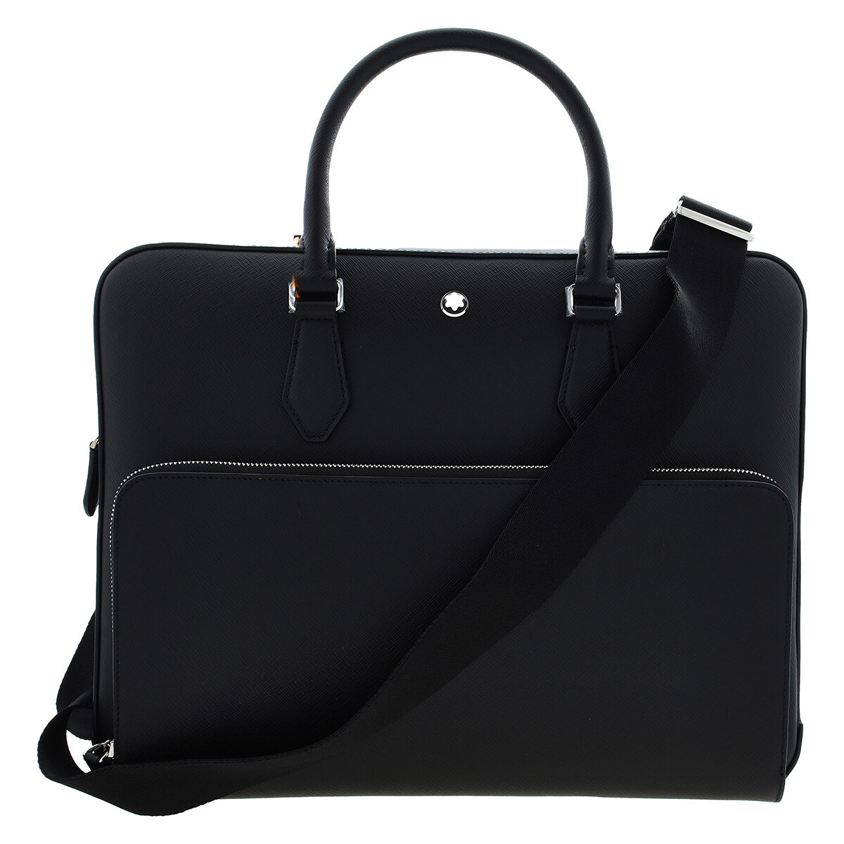 Montblanc Black Nylon Blue Spirit Belt Bag 129078 4062037068749