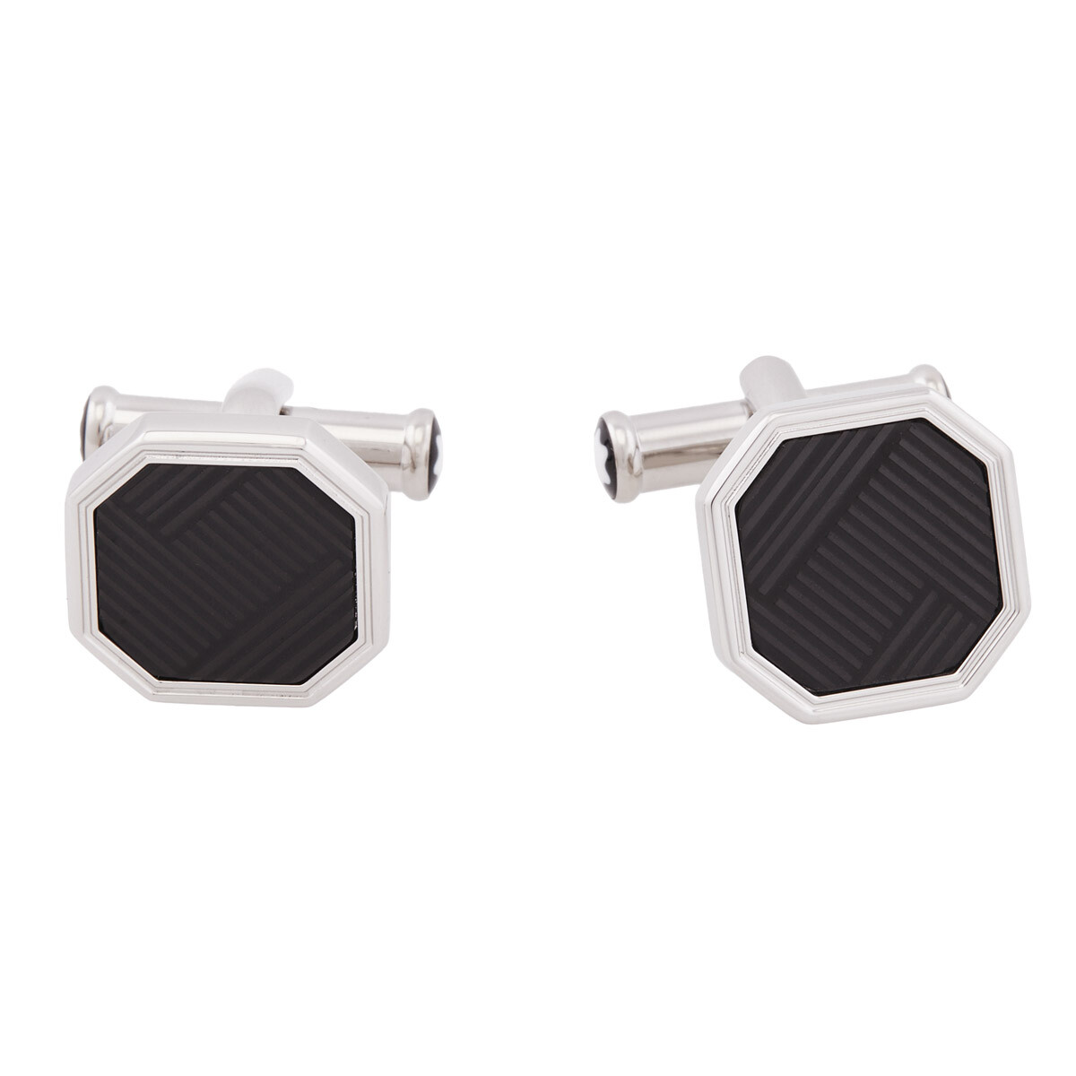 モンブラン カフス ハニカム 118598 Montblanc Star Cufflinks 118598 4017941908896 - Jewelry