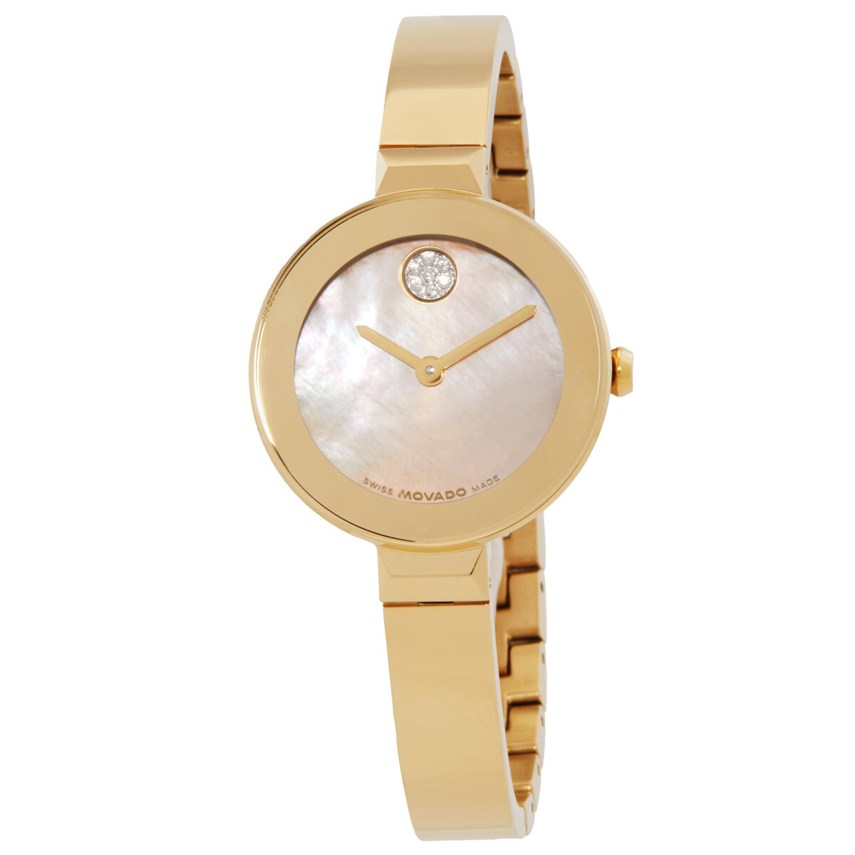 Movado Bold Bangle Quartz Ladies Watch 3600938