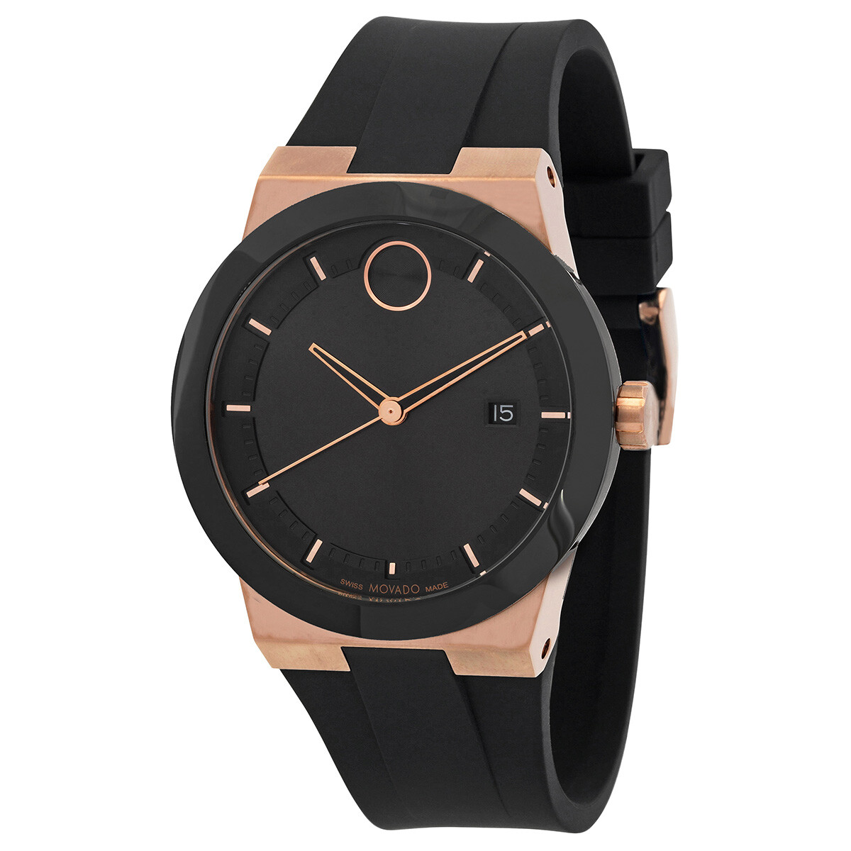 Movado Bold Fusion Quartz Black Dial Men's Watch 3600851
