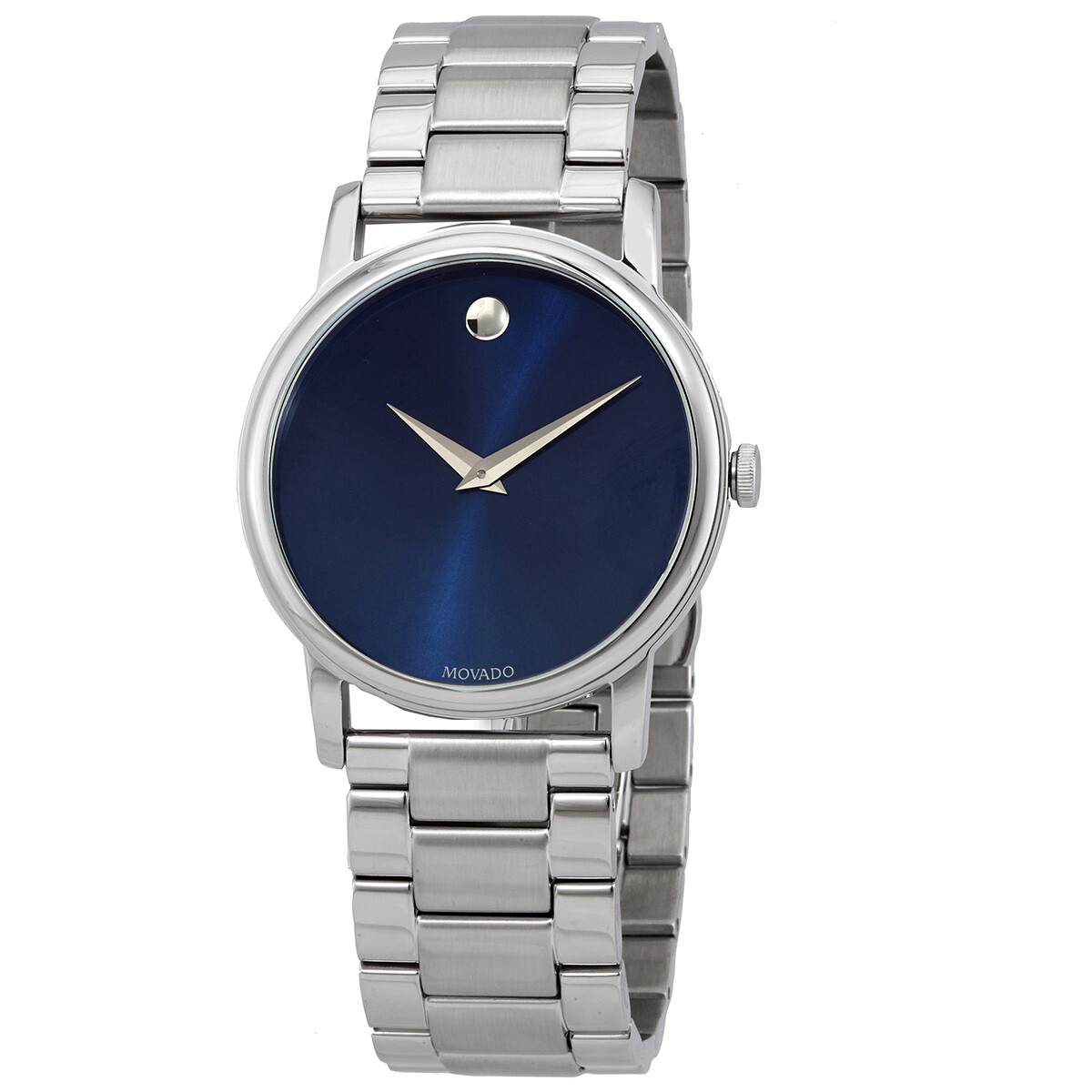 Movado Bold Quartz Black Dial Black Silicone Men's Watch