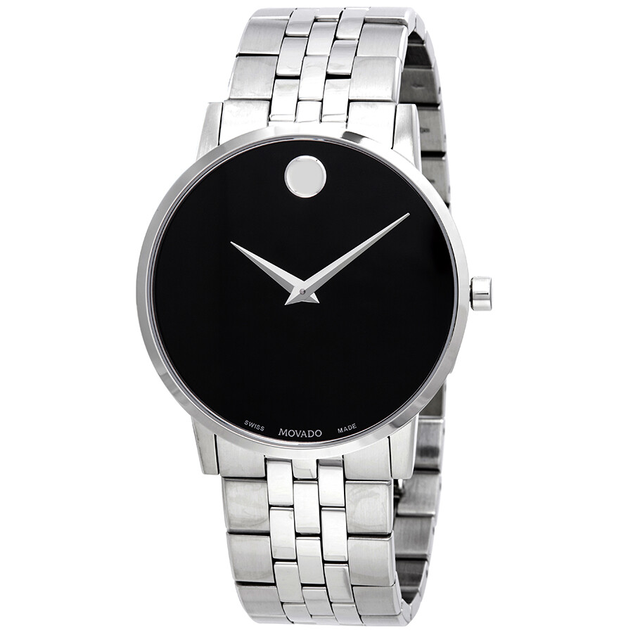 Movado Museum Classic Black Dial Men's Watch 0607199