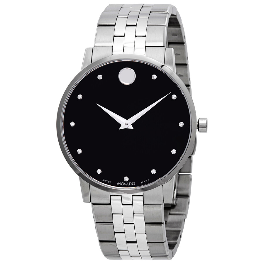 Movado Museum Classic Black Dial Men's Watch 0607201