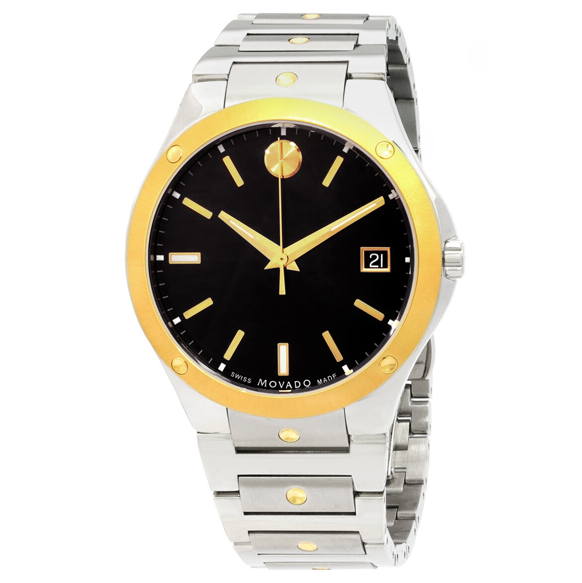 Movado SE Pilot Retrograde Bi-level Grey Dial Men's Watch 0607130