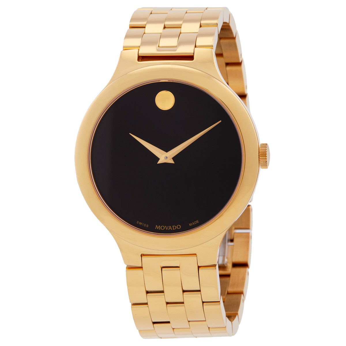 Movado Veturi Quartz Black Dial Men's Watch 608043