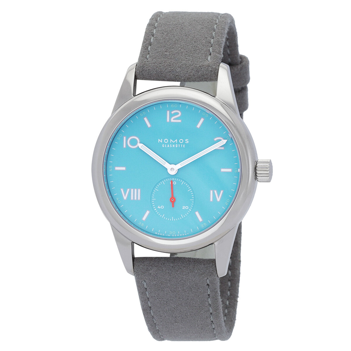 Nomos Club Campus Nonstop 36mm Endless Blue Chronograph Manual Wind Ladies Watch 717