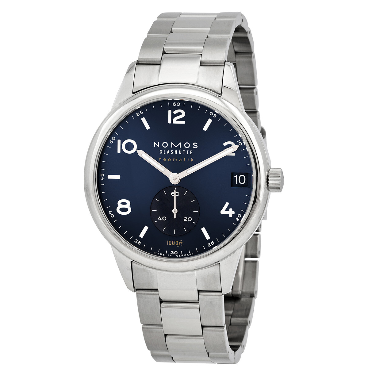 Nomos Club Sport Neomatik Automatic Blue Dial Men's Watch 782