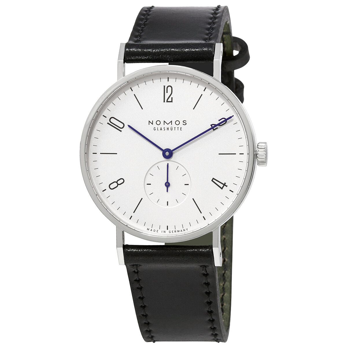 Nomos Tangente 38 Galvanized White Silver-plated Dial Men's Watch 164