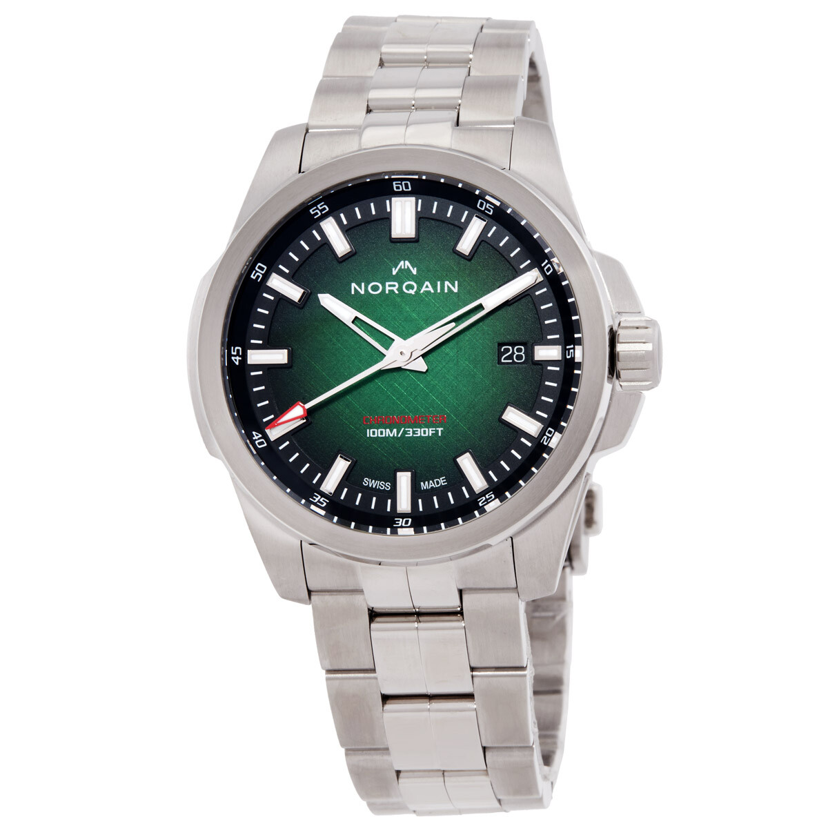 Norqain Independence Automatic Green Dial Men's Watch N3008S03A/ES301/150SI