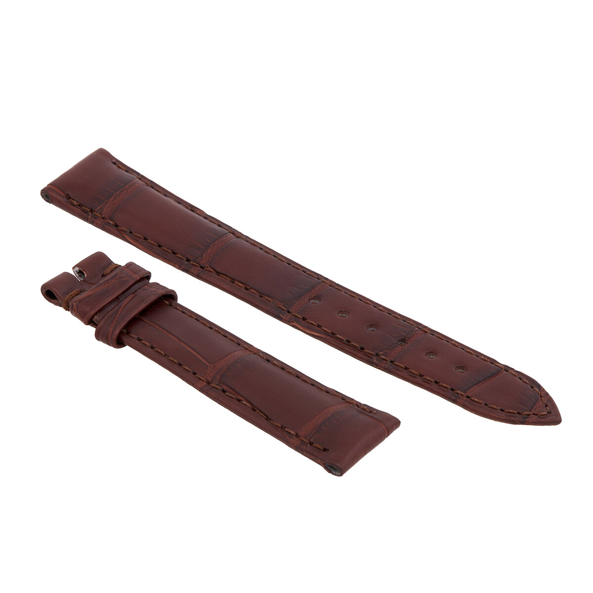 Omega 16 mm Alligator Leather Watch Band 98000415