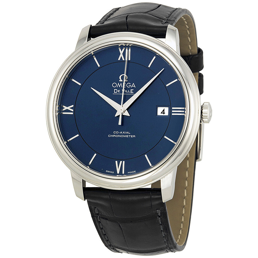 Omega De Ville Prestige Blue Dial Men's Watch 42413402003001