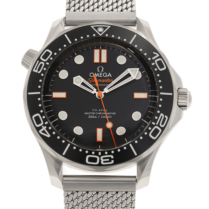 Omega Seamaster Automatic Chronometer Black Dial Men's Watch 210.30.42.20.01.018