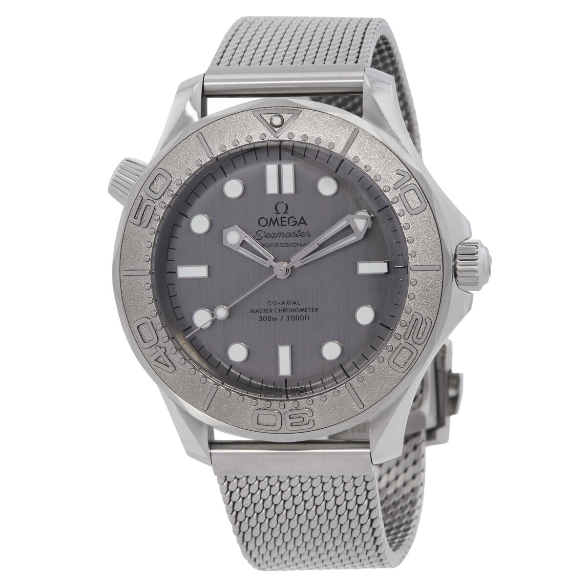 Omega Seamaster Automatic Chronometer Grey Dial Men's Watch 210.30.42.20.06.002
