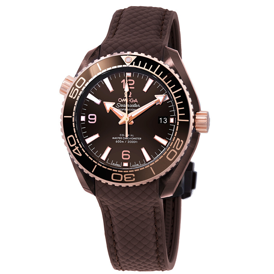 Omega Seamaster Planet Ocean Automatic Brown Dial Men's Watch 215.62.40.20.13.001