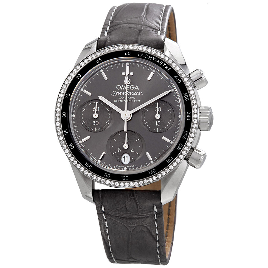 Omega Speedmaster Automatic Chronograph Grey Dial Unisex Watch 324.38.38.50.06.001
