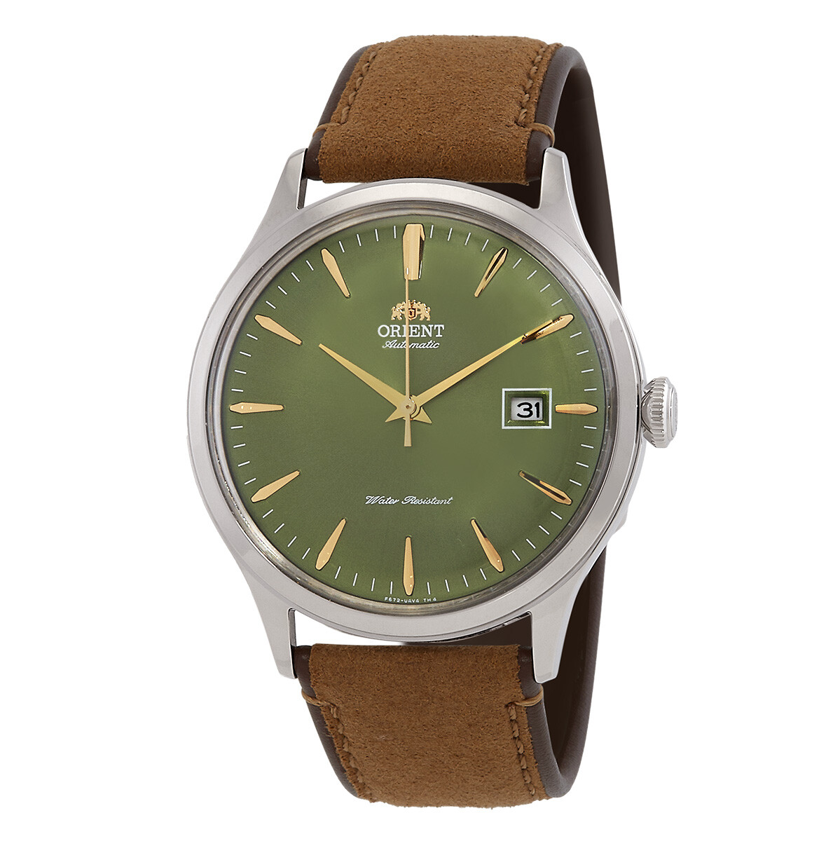 Orient Bambino Version 4 Automatic Green Dial Men's Watch RA-AC0P01E10B