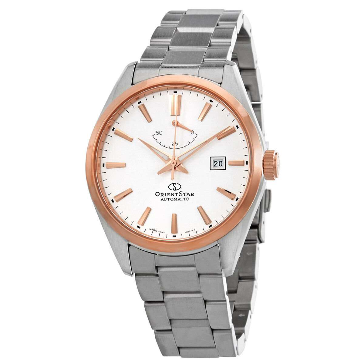 Orient Star Automatic White Dial Basic Date Men's Watch RE-AU0401S