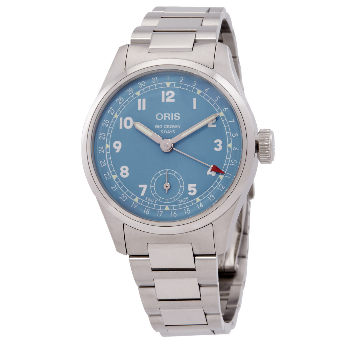 Oris Big Crown Hand Wind Blue Dial Men's Watch 01 473 7786 4065-07 8 19 06