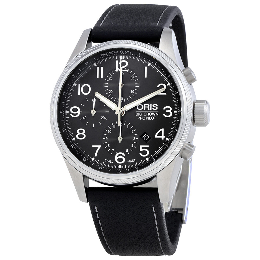 Oris Big Crown ProPilot Grey Dial Chronograph Men's Watch 774-7699-4063LS