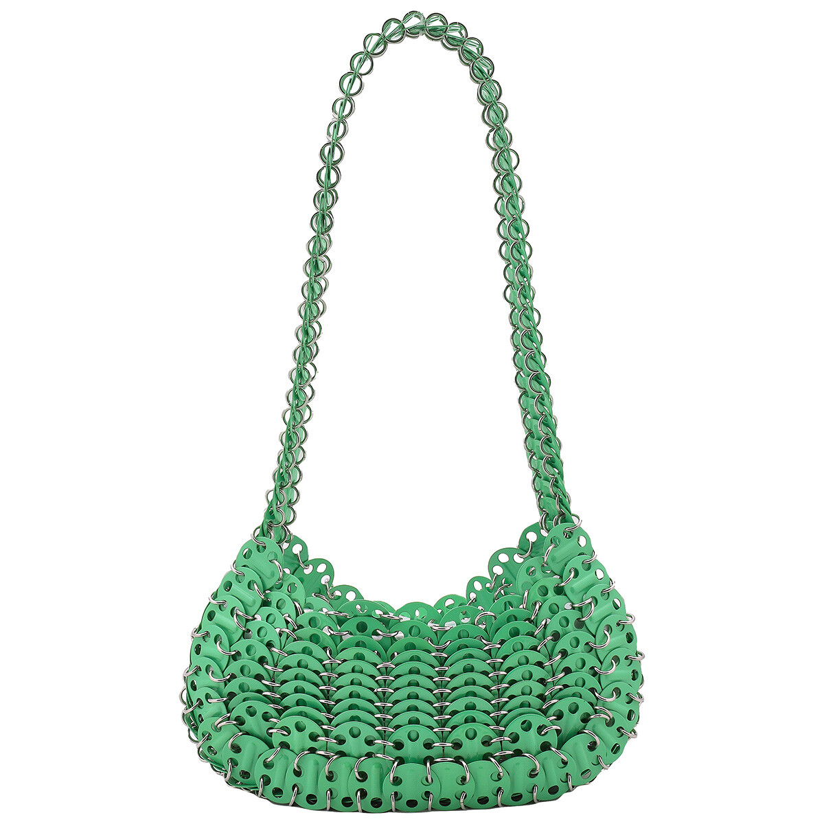 Paco Rabanne Ladies 1969 Disc Detailed Micro Handbag in