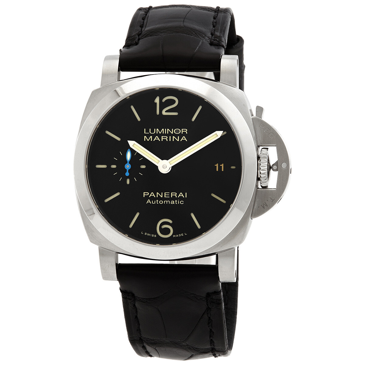 Panerai Luminor Marina Automatic Black Dial Men's Watch PAM01048