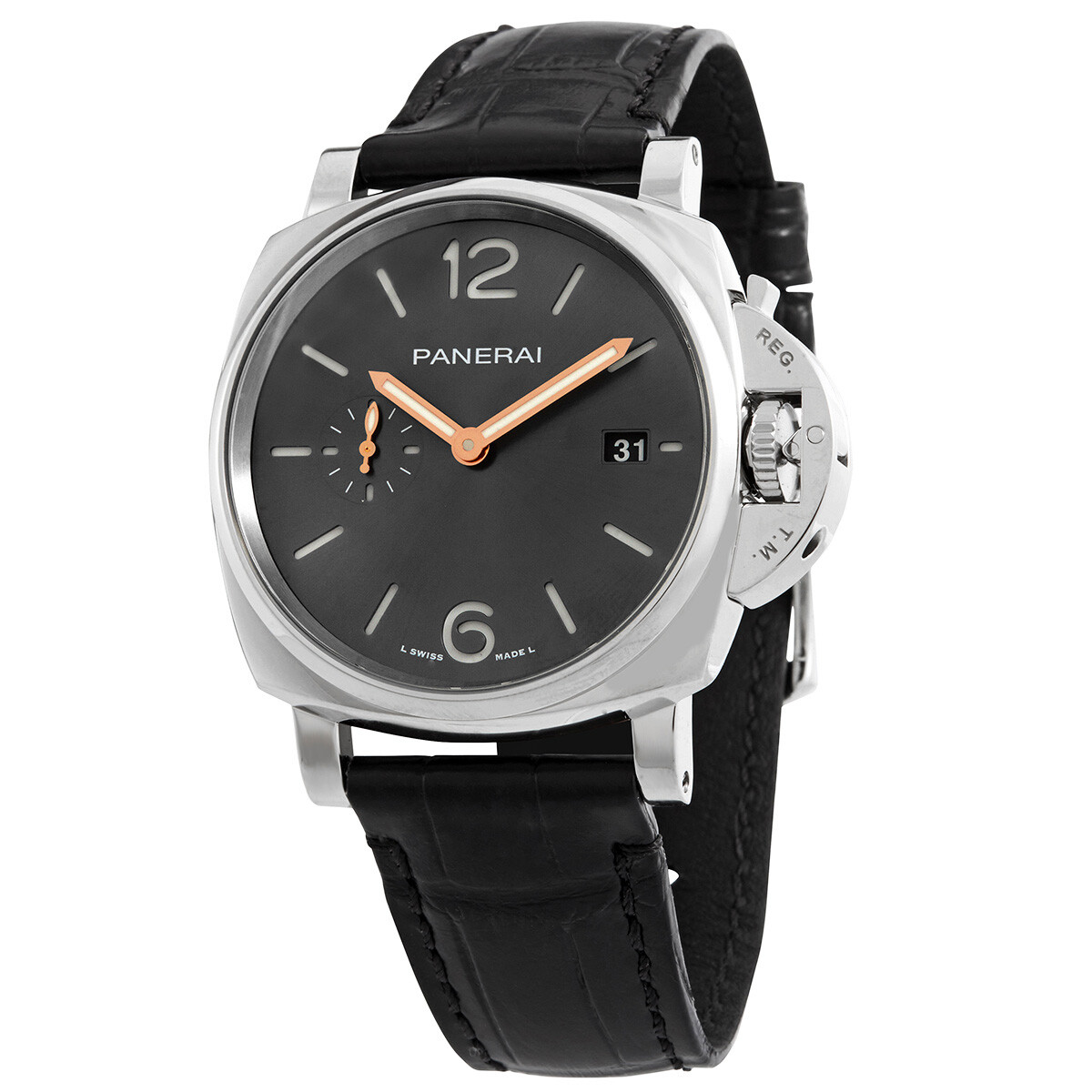 Panerai Luminor Due 42 Automatic Anthracite Dial Men's Watch PAM01250