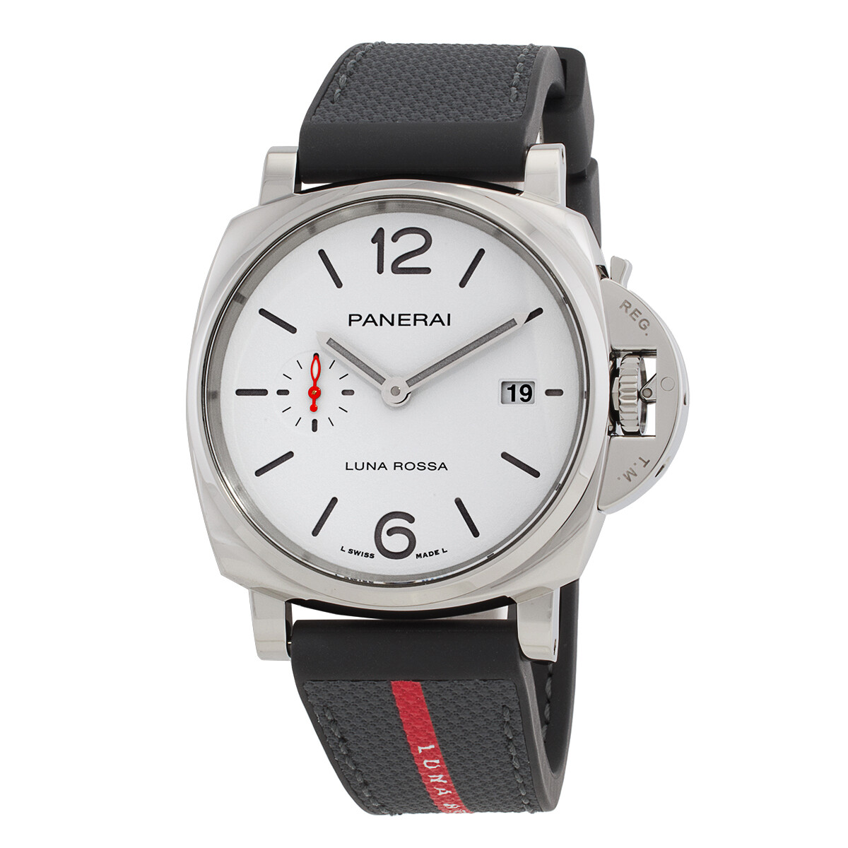 Panerai Luminor Due Luna Rossa Automatic White Dial Men's Watch PAM01381