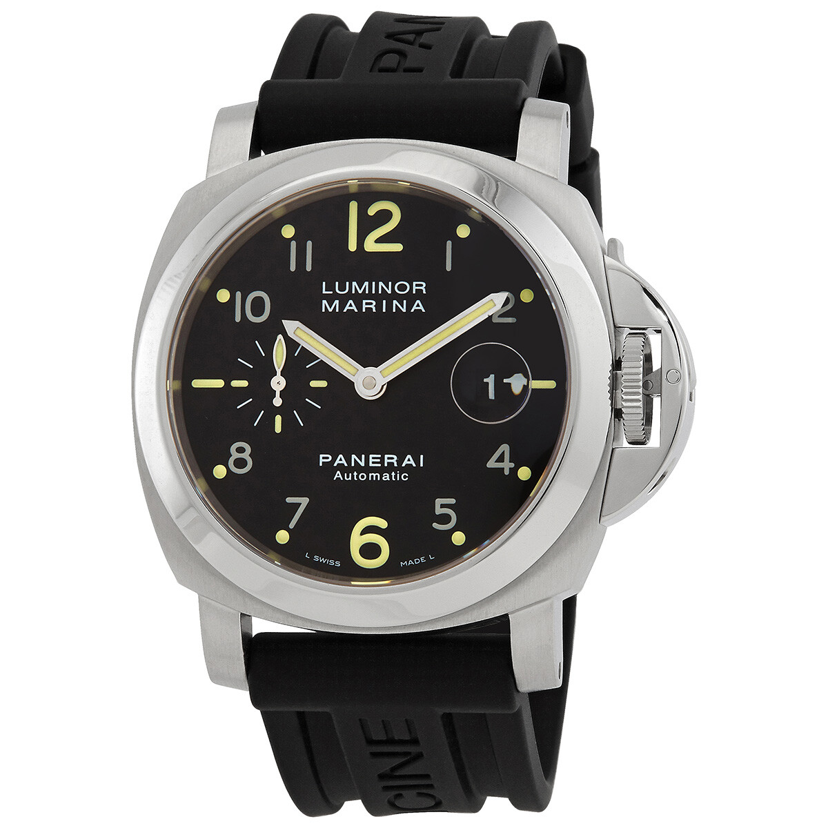 Panerai Luminor Marina Automatic Chronometer Black Dial Men's Watch PAM00164