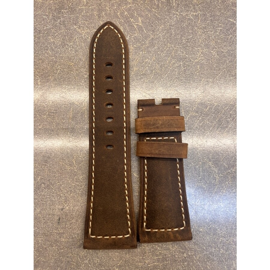 Panerai Men's Leather Watch Band MX006GJF