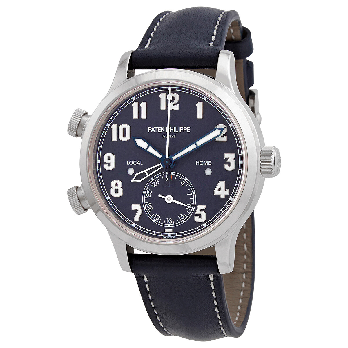 Patek Philippe Complications 18kt White Gold Automatic Blue Dial Watch 7234G-001