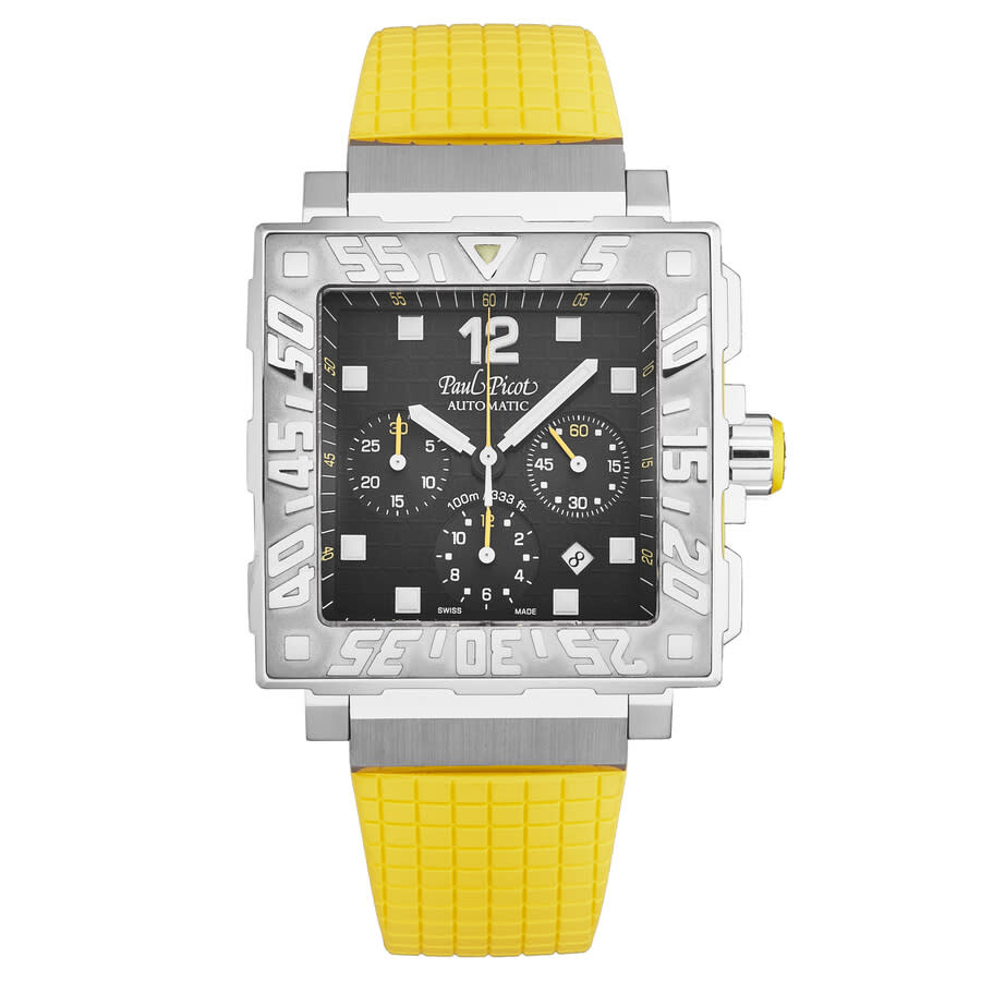 Paul Picot C-Type Automatic Black Dial Men's Watch P0830.SG.5601.3301