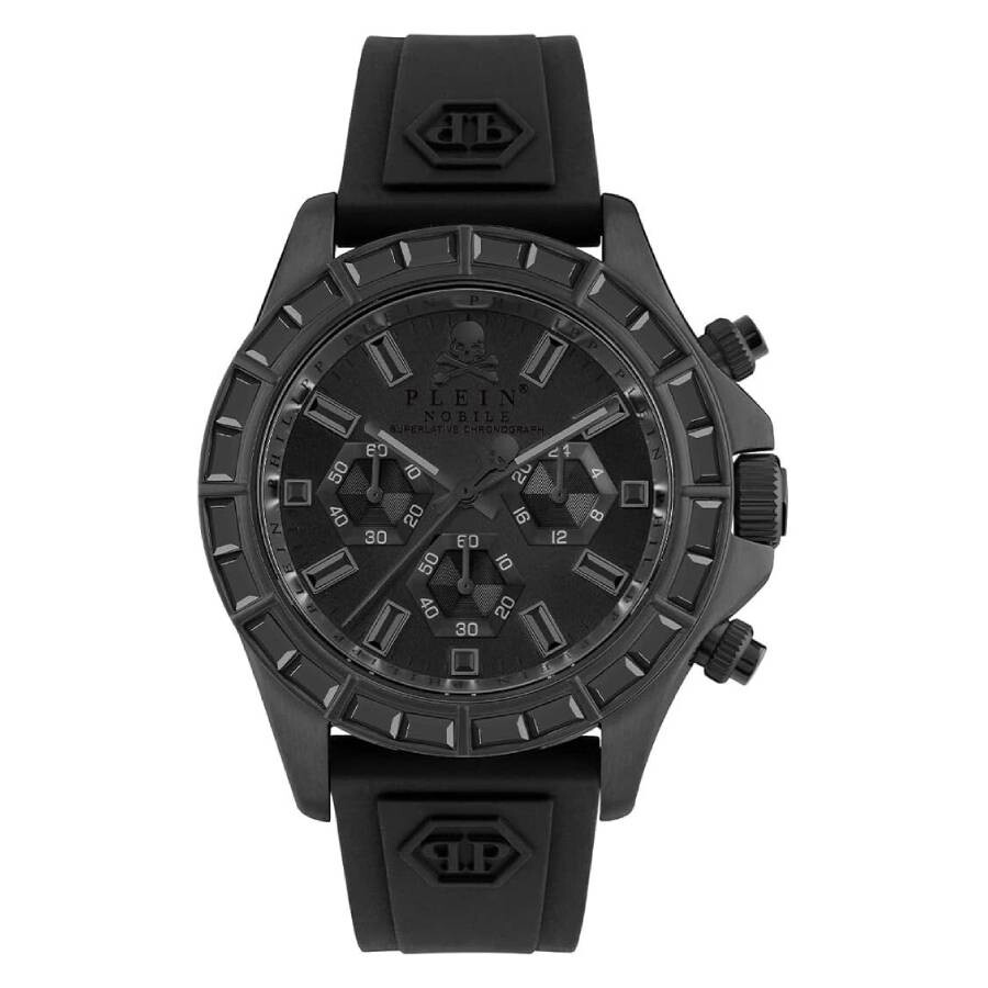 Philipp Plein Nobile Racing Chronograph Quartz Black Dial Men's Watch PWVAA0423