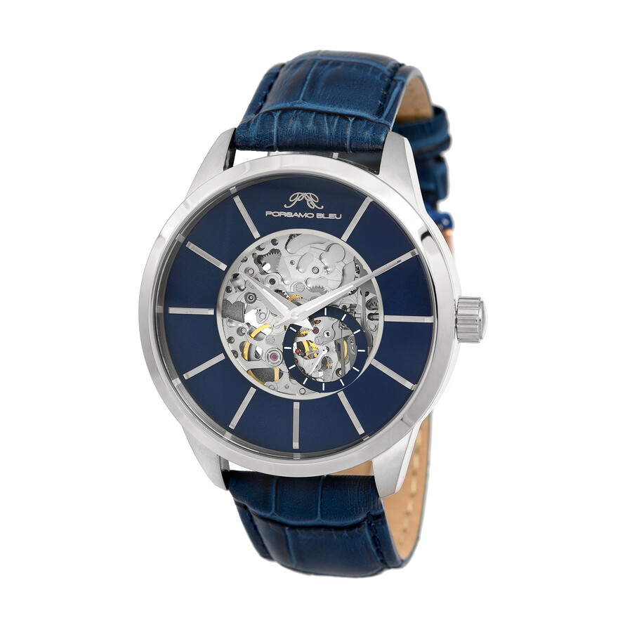 Porsamo Bleu Cassius Automatic Blue Dial Men's Watch 802ACAL