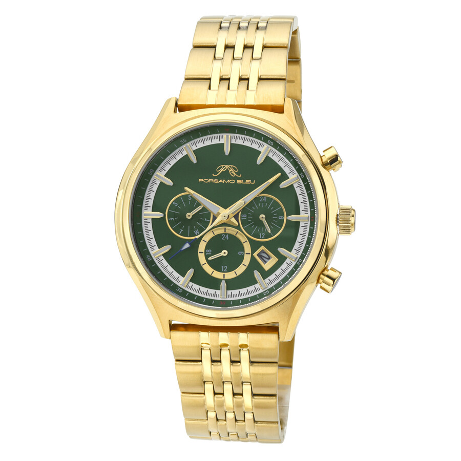 Porsamo Bleu Charlie Gold-tone Dial Men's Watch 1261FCHS