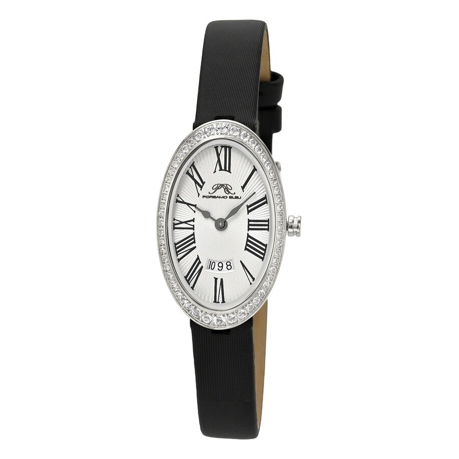 Porsamo Bleu Eloise Quartz White Dial Topaz Ladies Watch 1351AELL