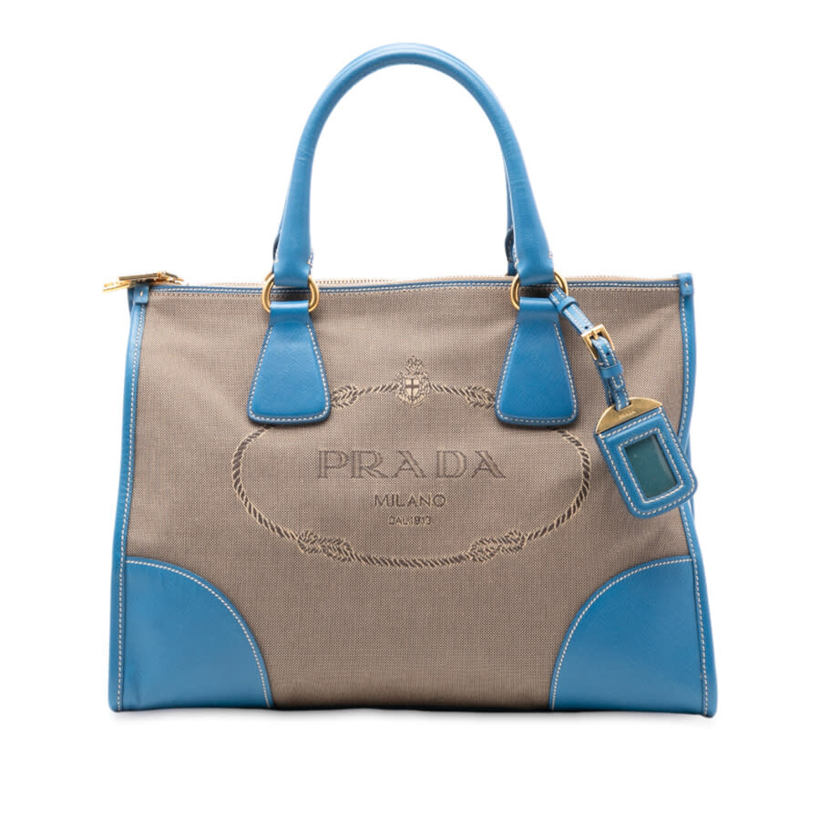 プラダ　サフィアーノ Prada Women's' Saffiano Leather Handbag in White | LN-CC®