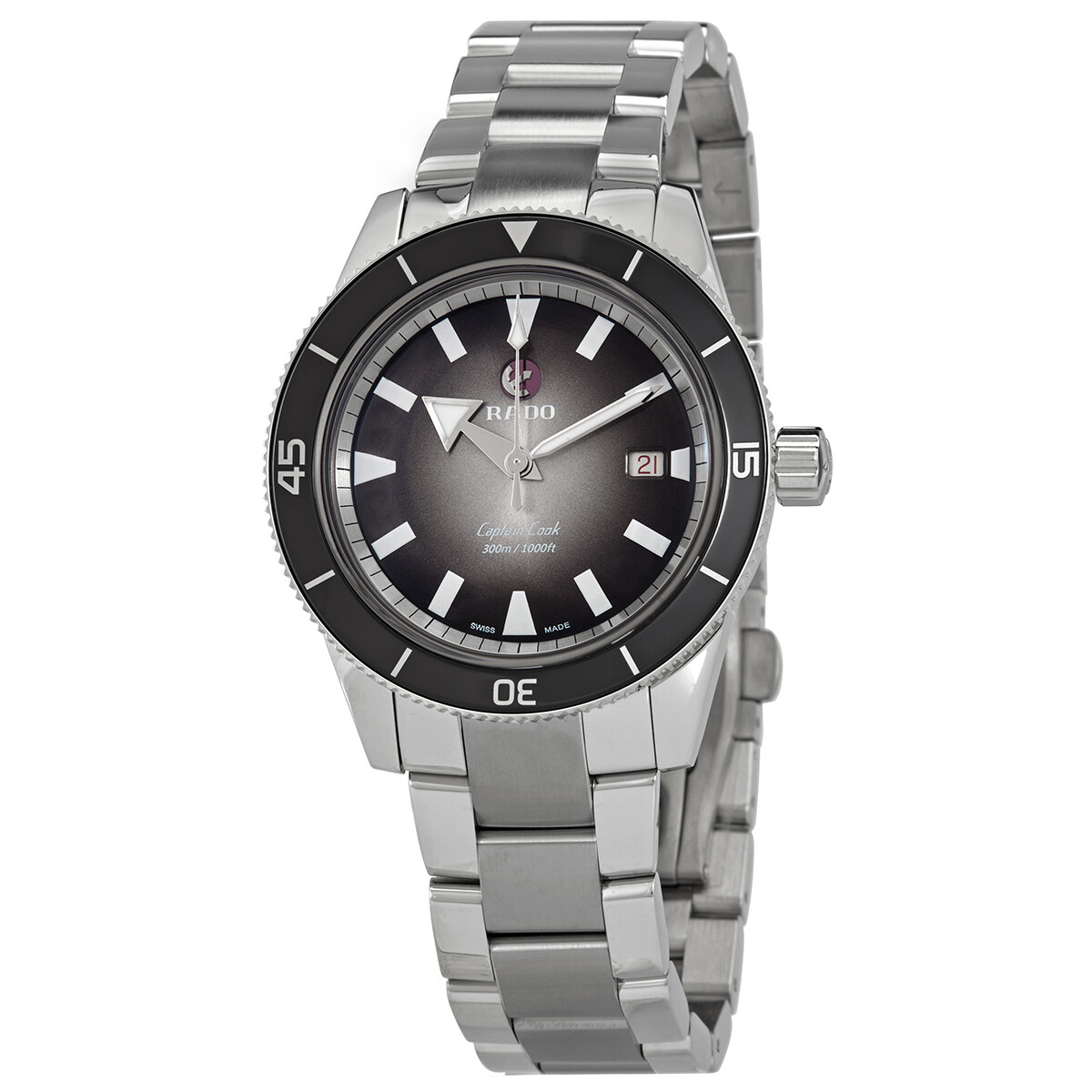 Rado Captain Cook Automatic Black Dial Men's Watch R32105153