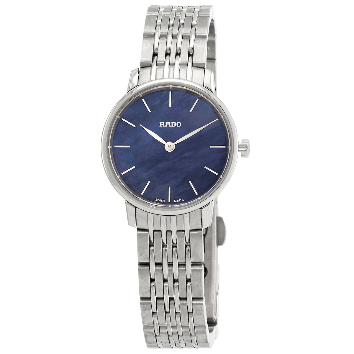Rado Coupole Classic Quartz Blue Mother of Pearl Dial Ladies Watch R22897913