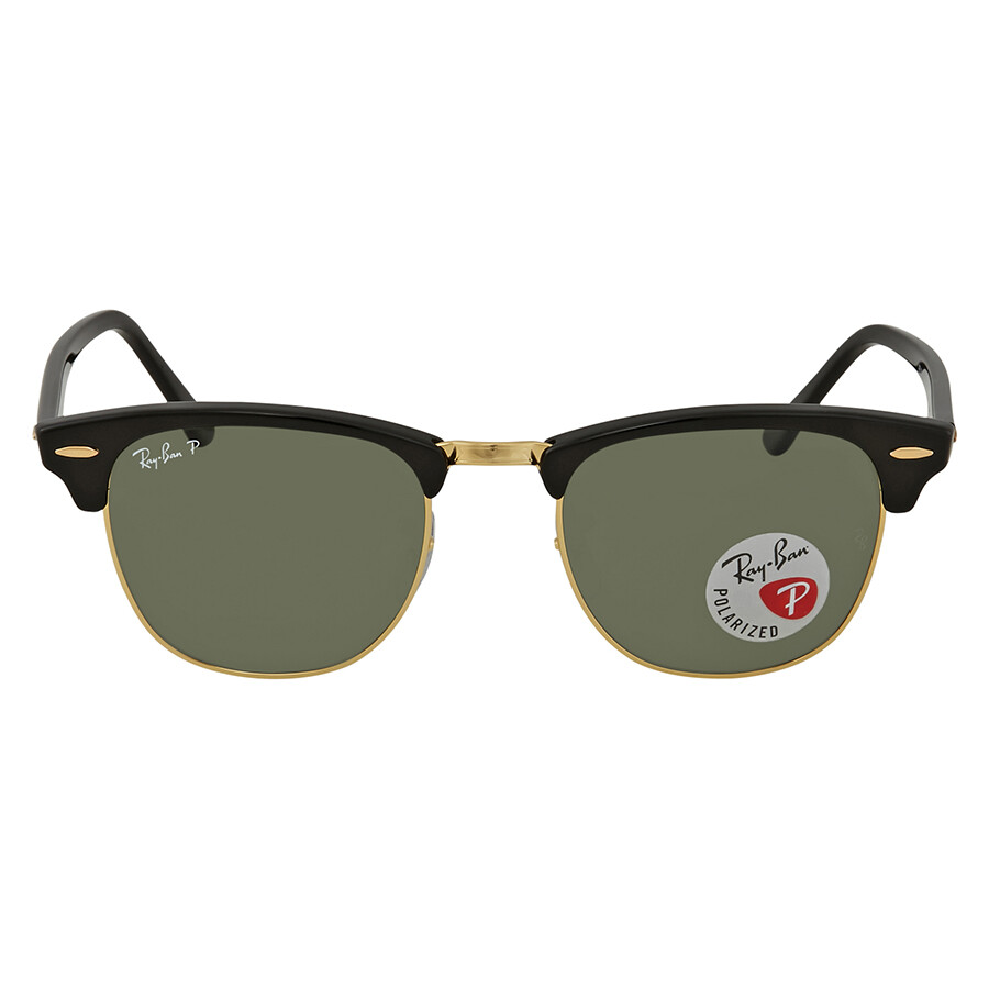 Ray-Ban Clubmaster Oversized Polarized Grey Gradient Square