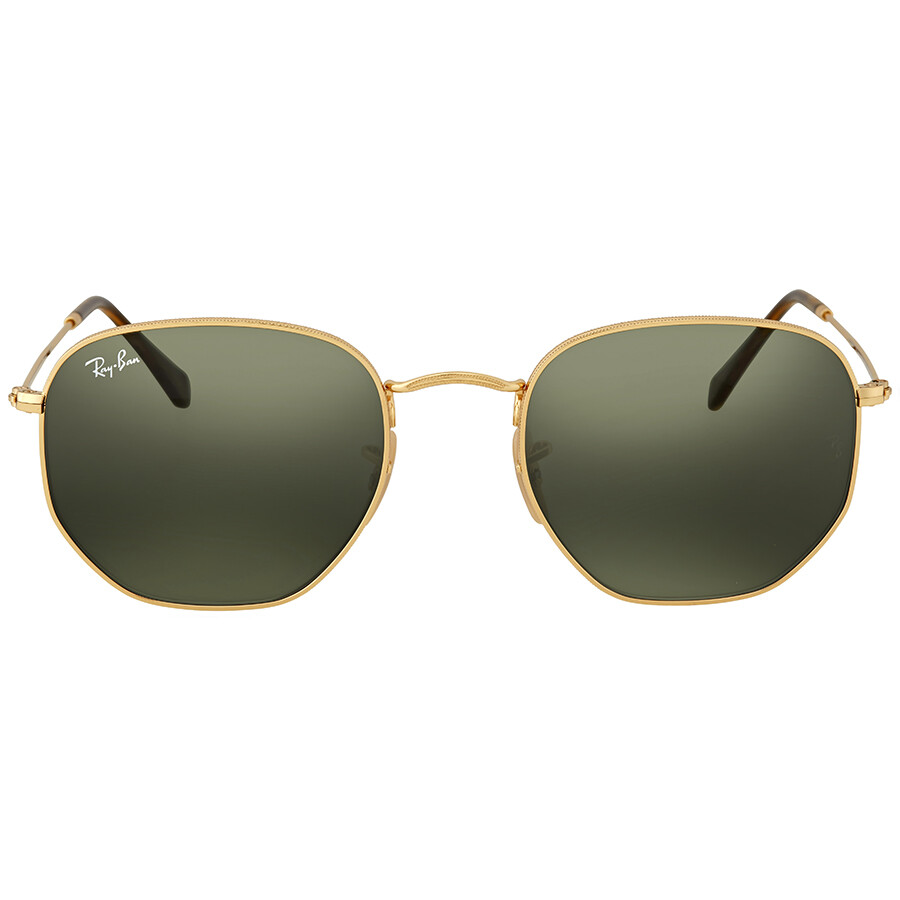Ray-Ban Round Metal Legend Green Classic G-15 Unisex Sunglasses
