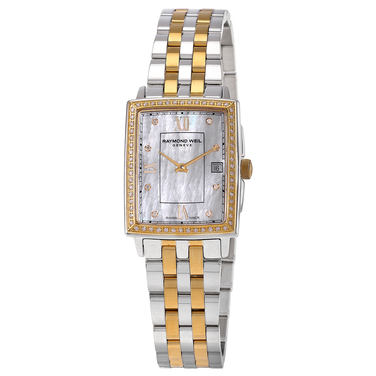 Raymond Weil Toccata Quartz Diamond White Mother of Pearl Dial Ladies Watch 5925 -SPS-00995