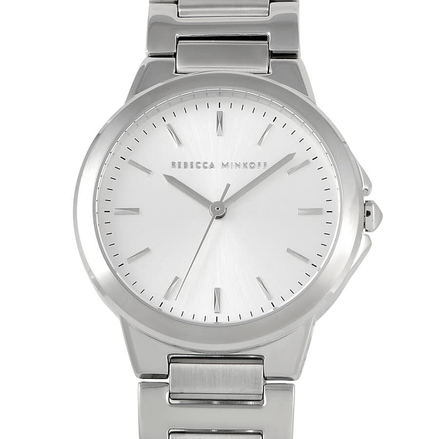 Rebecca Minkoff Cali Quartz Silver White Dial Ladies Watch 2200303