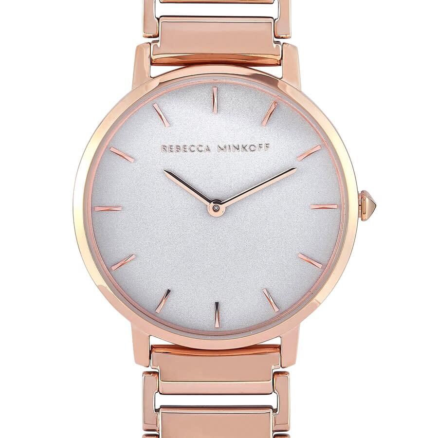 Rebecca Minkoff Major Quartz Grey Dial Ladies Watch 2200260