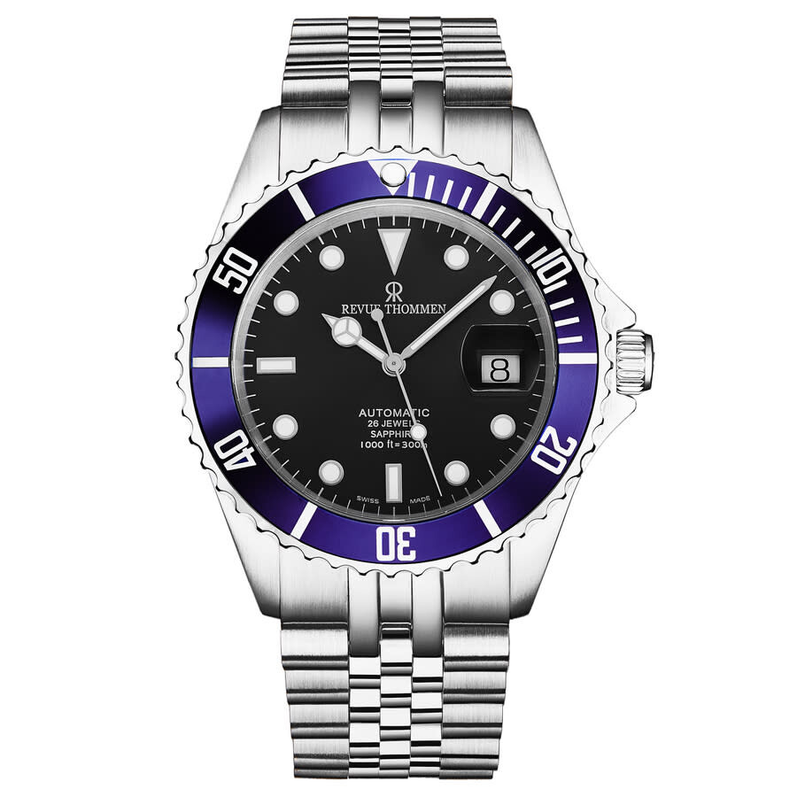 Revue Thommen Diver Automatic Black Dial Men's Watch 17571.2235