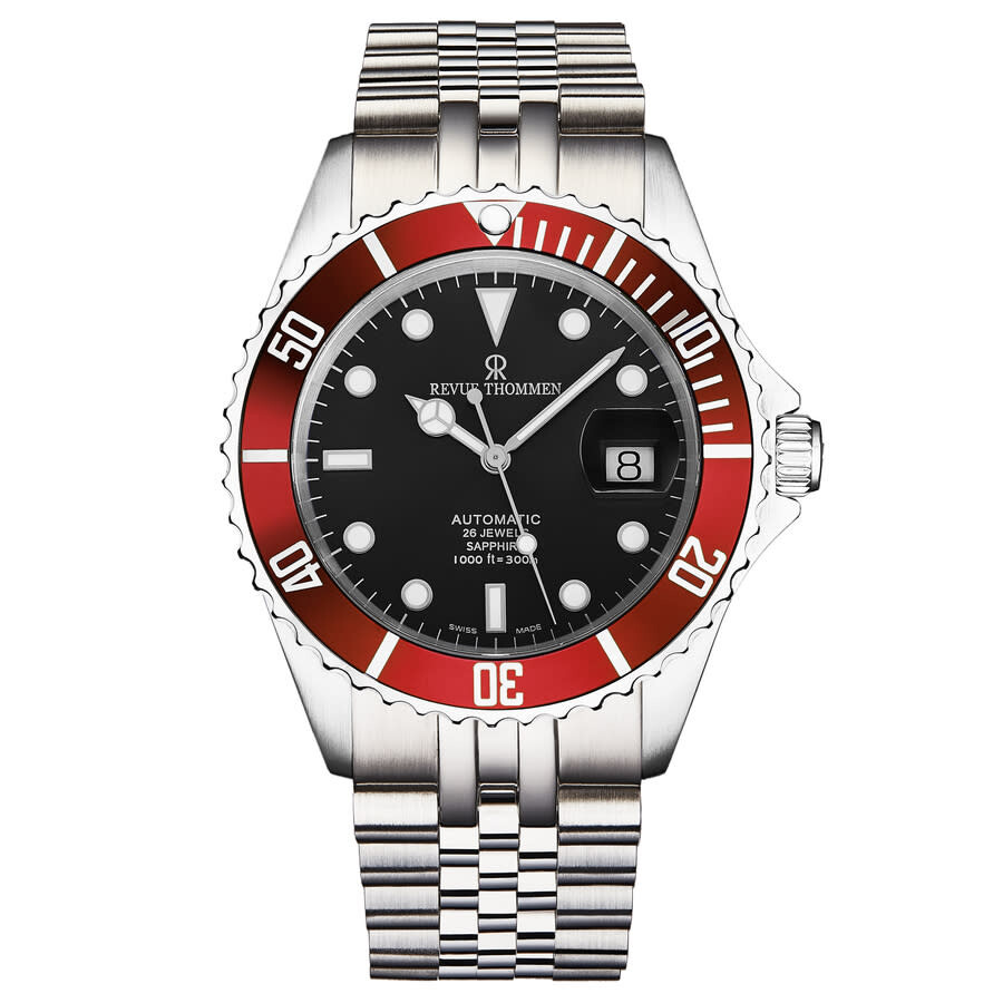 Revue Thommen Diver Automatic Black Dial Men's Watch 17571.2236