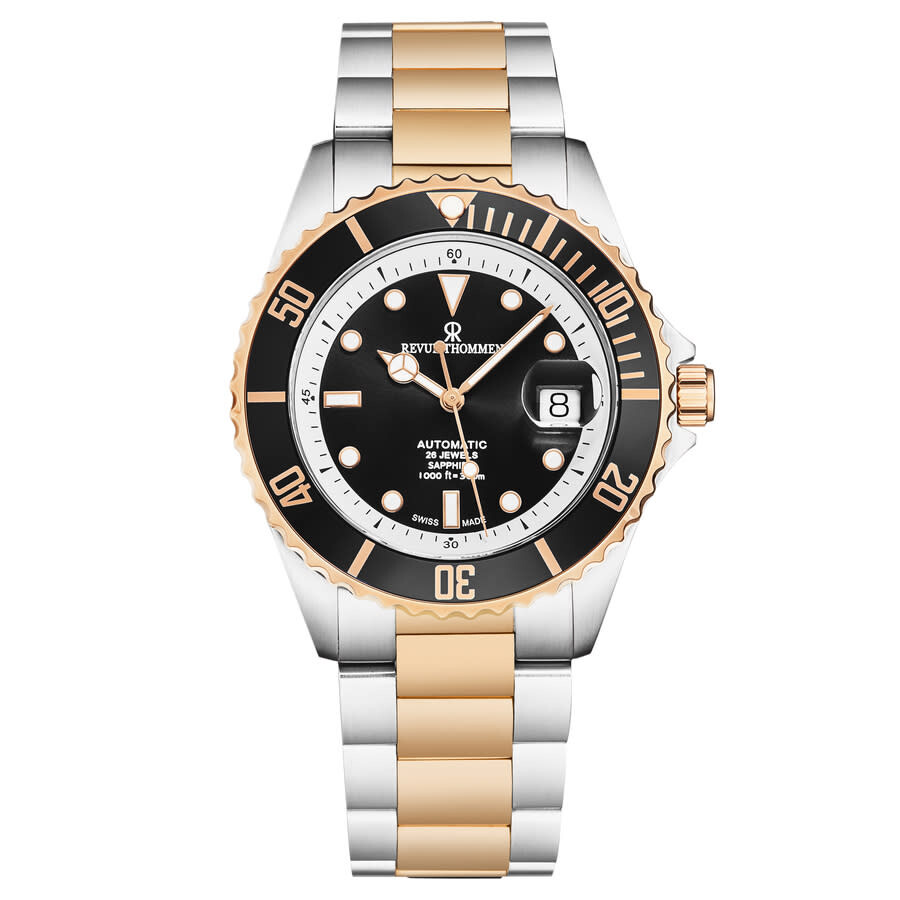 Revue Thommen Diver Automatic Black Dial Men's Watch 17571.2457